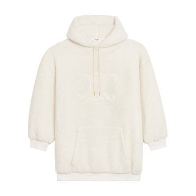 celine sherpa hoodie|24s celine dresses.